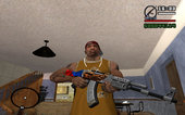 AK47A1 Russian Flag